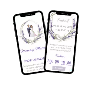 Invitaciónweb de boda mod003