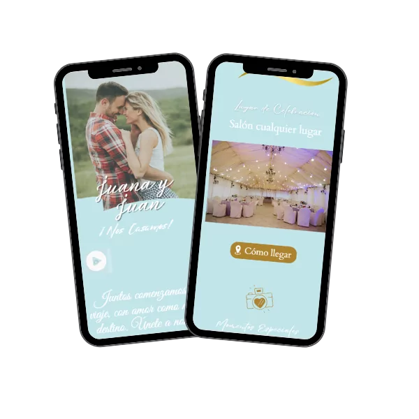 Invitaciónweb de boda md023