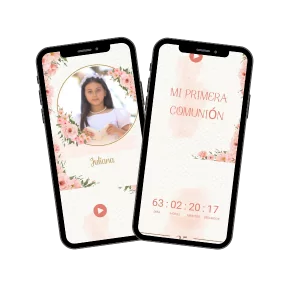 invitacionweb de comunión