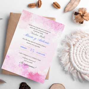 Tarjeta de boda mod1