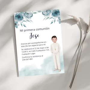 Tarjetas de comunión mod10