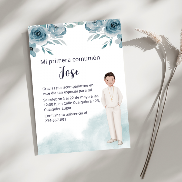Tarjetas de comunión mod10