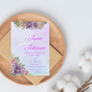 tarjetas de boda mod021
