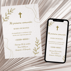 Tarjetas de comunión mod23