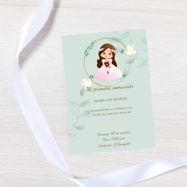 Tarjetas de comunión mod26
