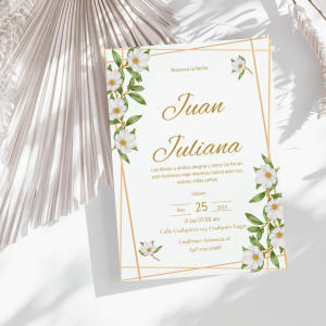tarjetas de boda mod027