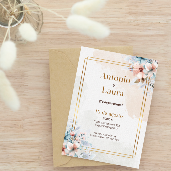 tarjetas de boda mod028