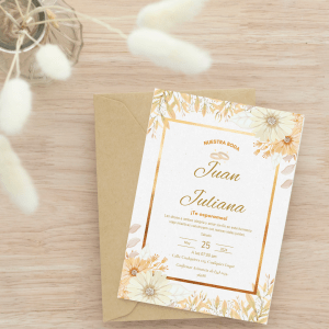 tarjetas de boda mod029