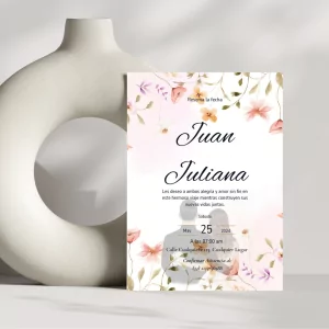 tarjetas de boda mod033