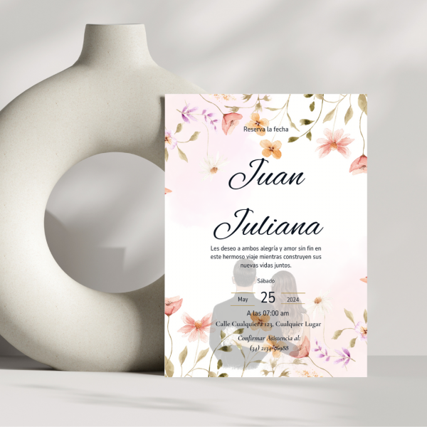 tarjetas de boda mod033